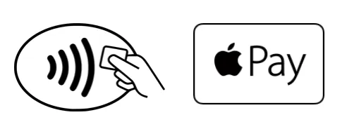 Apple Pay and Contactless Payment Icon

