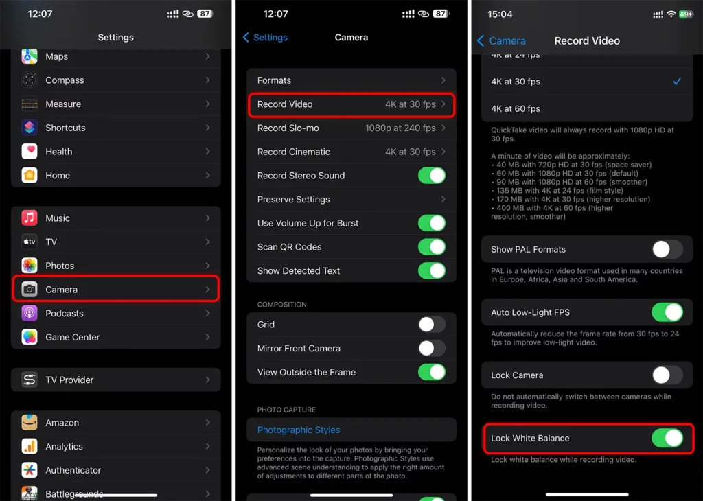How to enable Lock White Balance on your iPhone